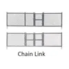Woodland Scenics O Chain Link Fence - 8 Piece