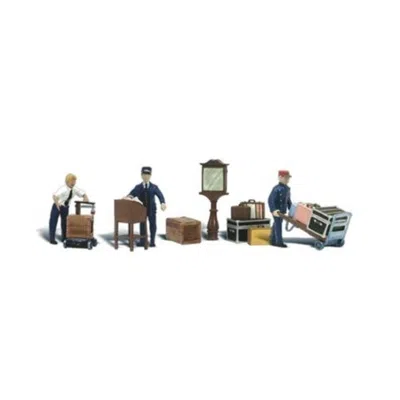 Woodland Scenics O Depot Workers & Accessories