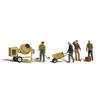 Woodland Scenics O Scale Masonry Workers, 11 Piece