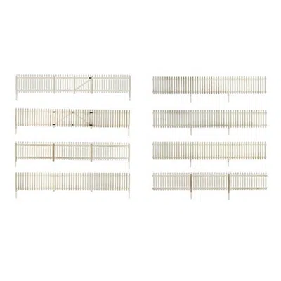 Woodland Scenics O Scale Picket Fence Kit