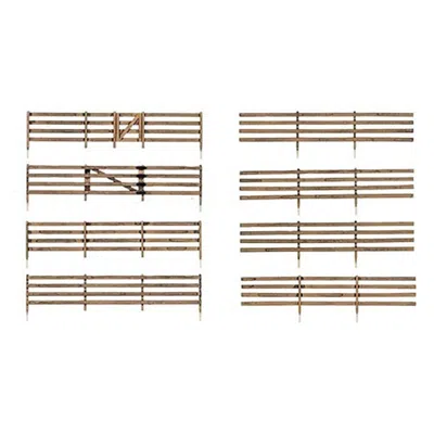 Woodland Scenics O Scale Rail Fence Kit