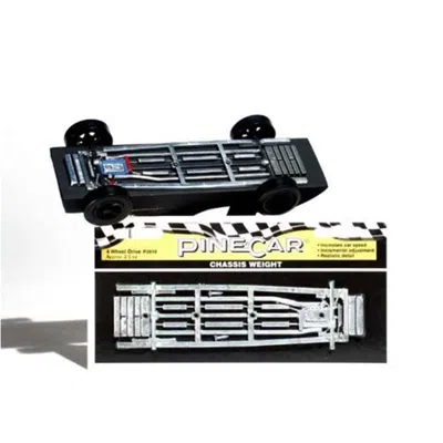 Woodland Scenics Pine-car 4 Wheel Drive Chassis Weight