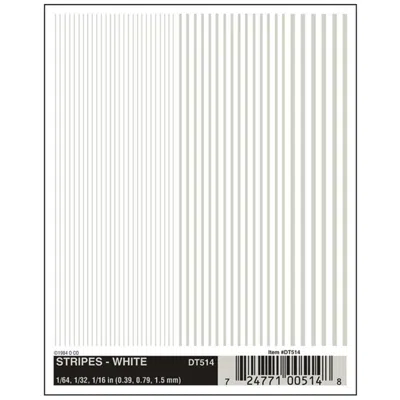 Woodland Scenics Stripes - White