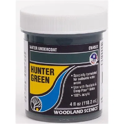 Woodland Scenics Water Undercoat, Hunter Green