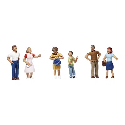 Woodland Scenics Window Shoppers - Ho Scale, 6 Piece