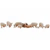 Woodland Scenics Yorkshire Pigs - Ho Scale, 12 Piece