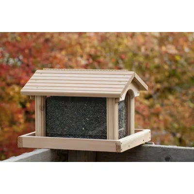 Woodlink Premier Tray Bird Feeder In Brown