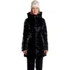 Woodpecker Long Robin Medium Weight Coat In Black