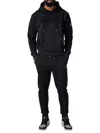 Woodpecker Men's 2-piece Logo Hoodie & Jogger Sweatsuit In Black