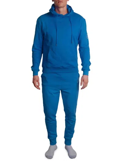 Woodpecker Men's 2-piece Regular Fit French Terry Sweatsuit In Blue