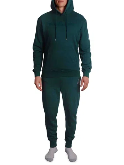 Woodpecker Men's 2-piece Regular Fit French Terry Sweatsuit In Dark Green