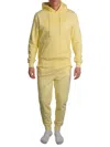 Woodpecker Men's 2-piece Regular Fit French Terry Sweatsuit In Yellow
