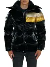 Woodpecker Men's Bumnester Heavy Weight Puffer Jacket In Firebird