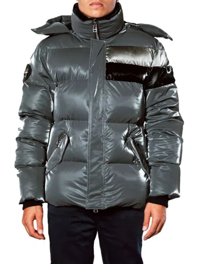 Woodpecker Men's Bumnester Heavy Weight Puffer Jacket In Magnum