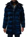 Woodpecker Men's Penguin Heavy Weight Puffer Parka In All Wet Navy