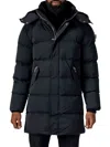 Woodpecker Men's Penguin Heavy Weight Puffer Parka In Matte Black