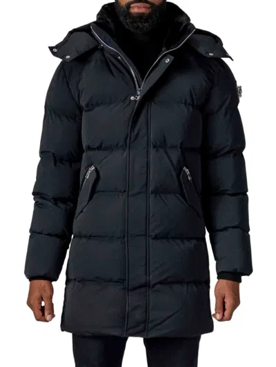 Woodpecker Men's Penguin Heavy Weight Puffer Parka In Matte Black