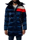 Woodpecker Men's Penguin Heavy Weight Puffer Parka In Red Winged