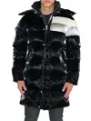 Woodpecker Men's Penguin Heavy Weight Puffer Parka In Sleek Noir