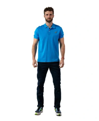 Woodpecker Pima Cotton Polo Shirt In Blue