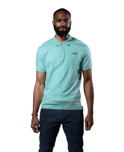 Woodpecker Pima Cotton Polo Shirt In Blue