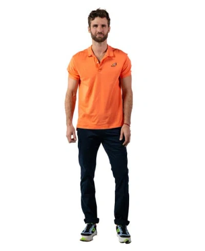 Woodpecker Pima Cotton Polo Shirt In Orange