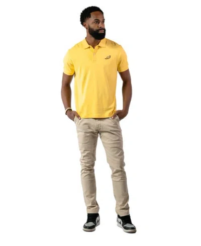 Woodpecker Pima Cotton Polo Shirt In Yellow