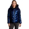 Woodpecker Robin Medium Weight Coat In Blue