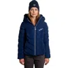 Woodpecker Robin Medium Weight Coat In Blue