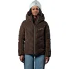 Woodpecker Robin Medium Weight Coat In Brown