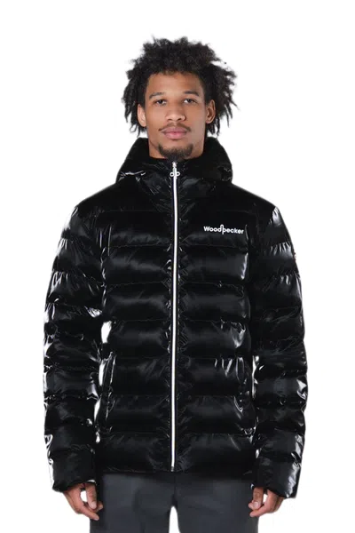 Woodpecker Sparrow Medium Weight Coat In Black