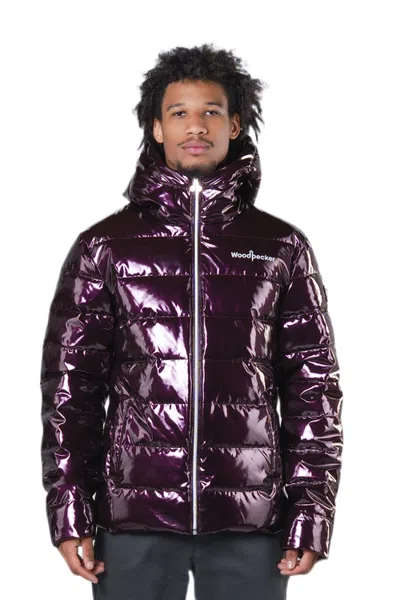 Woodpecker Sparrow Medium Weight Coat In Burgundy