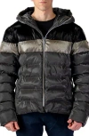 Woodpecker Men's Sparrow Medium Regular Fit Puffer Jacket In Magnum Grey