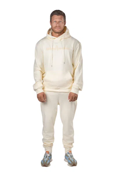 Woodpecker Unisex Cotton Sweatsuit In White