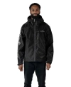Woodpecker Wind Rain Shell Jacket In Black