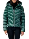 Woodpecker Women's Robin Hooded Puffer Jacket In Avocado