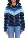 Woodpecker Women's Robin Hooded Puffer Jacket In Black