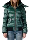 Woodpecker Women's Woody Faux Fur Lined Puffer Jacket In Avacado