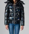Woodpecker Woody Bomber Jacket In Oily Black In Multi