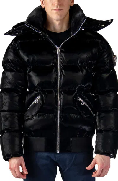 Woodpecker Woody Bomber Quilted Coat In Animal Print