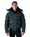 Woodpecker Woody Bomber Quilted Coat In Green