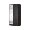 Woodpeckers Furniture And Mattress 2 Doors Wardrobe Mirrored Door