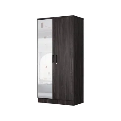 Woodpeckers Furniture And Mattress 2 Doors Wardrobe Mirrored Door