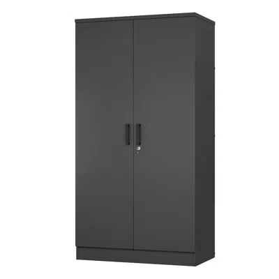 Woodpeckers Furniture And Mattress 2 Doors Wardrobe With Shelves