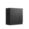 Woodpeckers Furniture And Mattress Cindy Wooden 3 Drawer Chest Bedroom Dresser