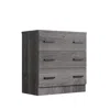 Woodpeckers Furniture And Mattress Cindy Wooden 3 Drawer Chest Bedroom Dresser