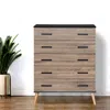 Woodpeckers Furniture And Mattress Eli Mid-century Modern 5 Drawer Chest
