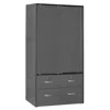 Woodpeckers Furniture And Mattress Sarah Modern Wood Double Sliding Door Armoire