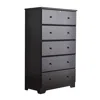 Woodpeckers Furniture And Mattress Solid Pine Wood 5 Drawer Chest Dresser