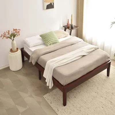Woodpeckers Furniture And Mattress Stella Solid Pine Wood Platform Bed Frame